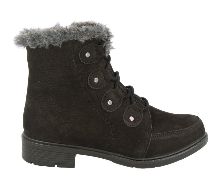 Womens Wide Fit DB Crawley Boots in Red - Image 1