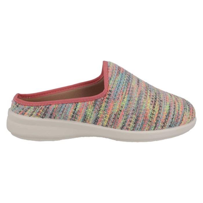 Women's Wide Fit DB Vesper Canvas Shoes in Black Textile - Image 1