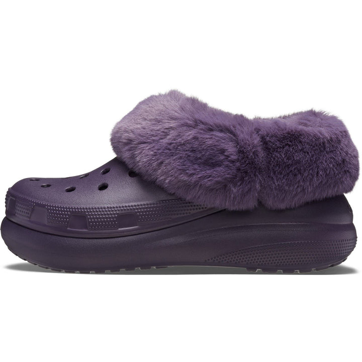 Women's Crocs 208446 Furever Crush Clog in Bone - Image 1