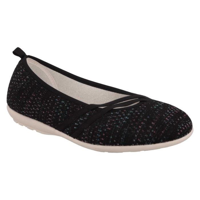 Women's Wide Fit DB Foxtail Canvas in Black Canvas - Image 1