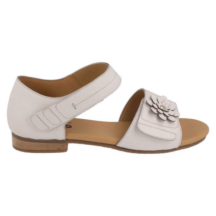 Women's Wide Fit DB Peony Sandals in Black Leather - Image 6