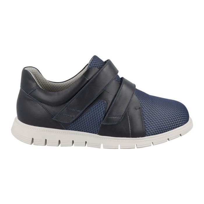 Men's Wide Fit DB Fraser Shoes in Black - Image 1