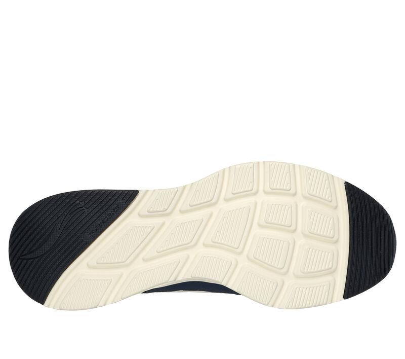 Men's Wide Fit Skechers 232648 Skech-Air Court Trainers in Navy/Natural - Image 6