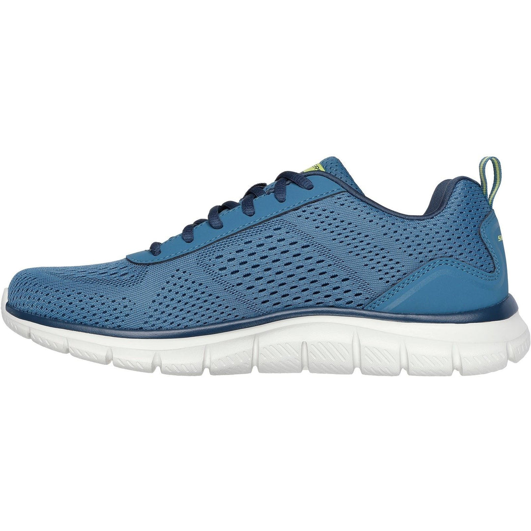 Men's Wide Fit Skechers 232758 Track Leshur Trainers in Slate - Image 4