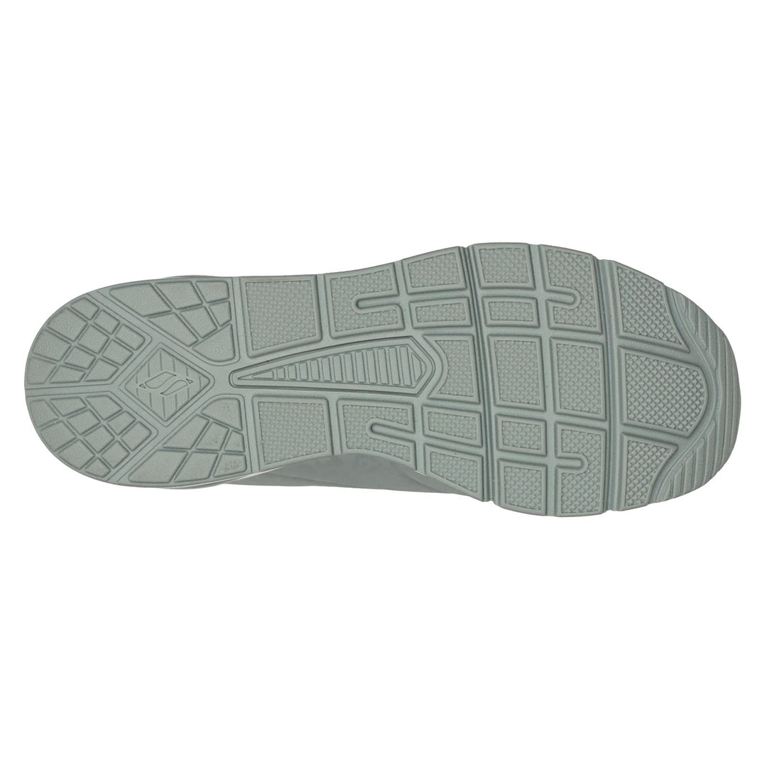 Women's Wide Fit Skechers 155642 Uno 2 In Kat Neato Trainers in Grey - Image 6