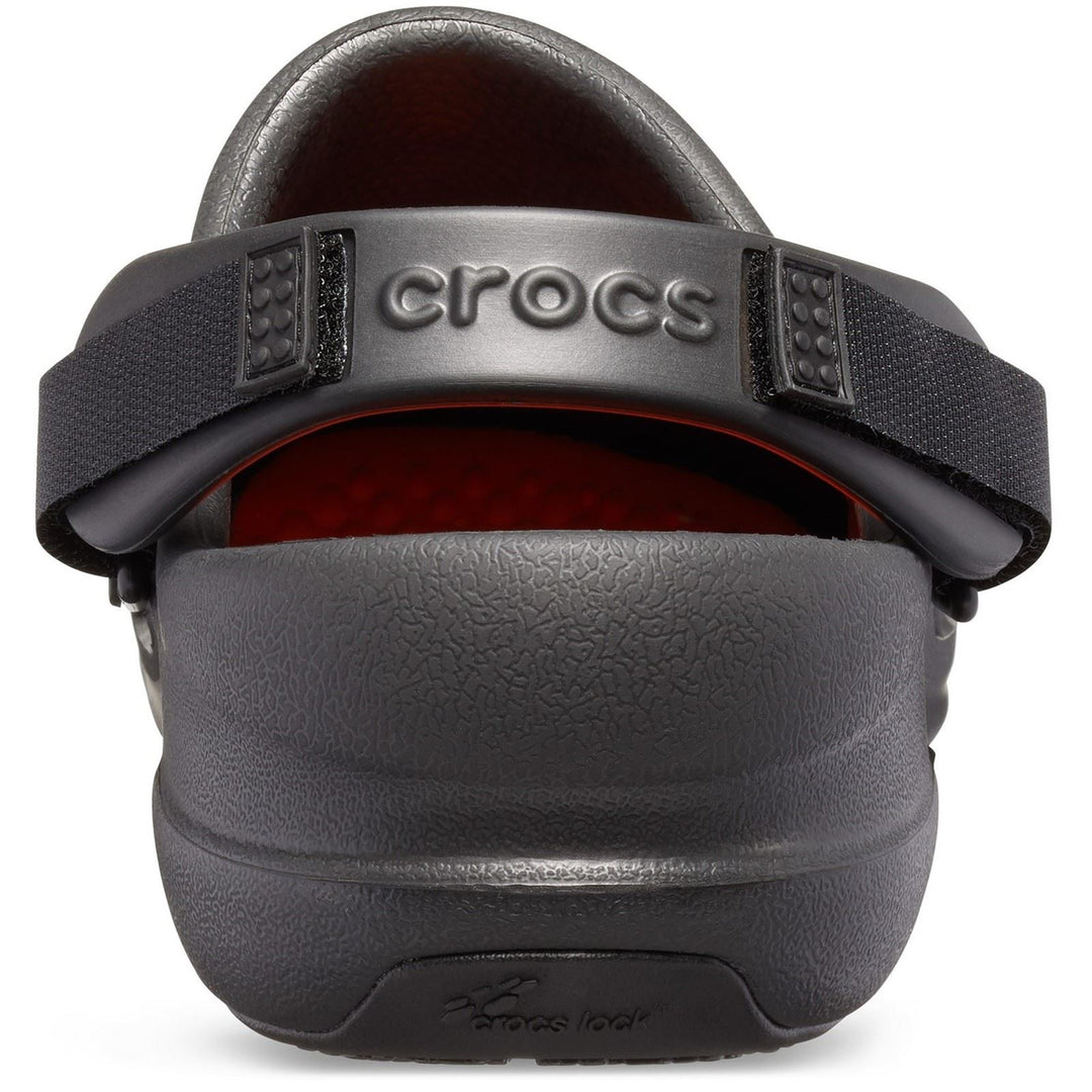 Men's Crocs 205669 Bistro Pro Literide Clog Sandals in Black - Image 6