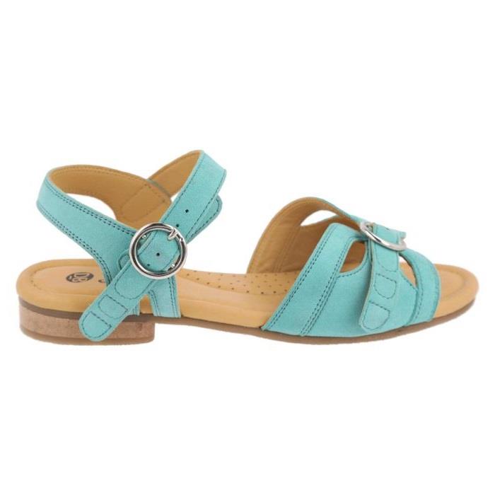 Women's Wide Fit DB Bonita Sandals in Lilac Suede - Image 1