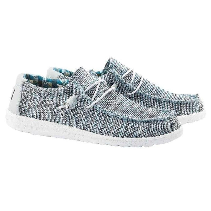 Men's Heydude Classic Wally Sox Shoes in Ice Grey - Image 1
