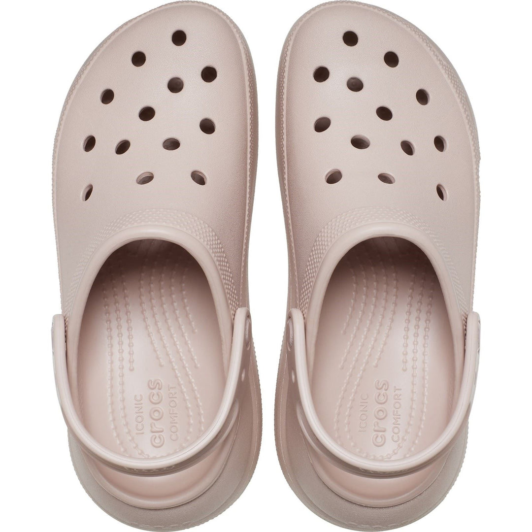 Men's Crocs 208591 Classic Crush Clog Sandals in Pink Clay - Image 5