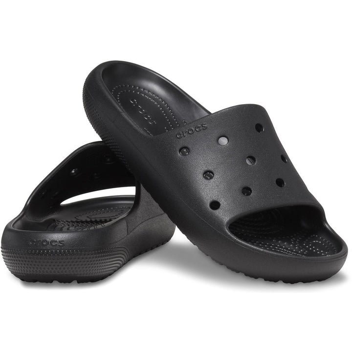 Men's Crocs 209401 Classic Slipper in Black - Image 1