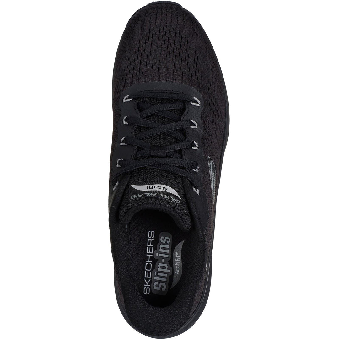 Men's Wide Fit Skechers 232712 Slip-ins Arch Fit 2.0 Lestur Trainers in Black - Image 5