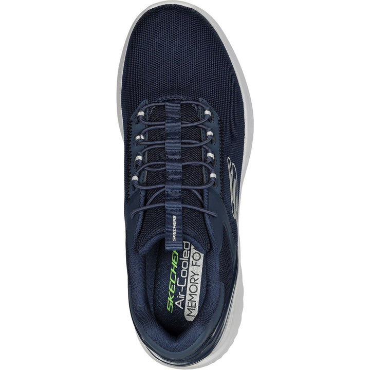 Men's Wide Fit Skechers 232673 Bounder 2.0 Anako Trainers - Navy in Navy - Image 1