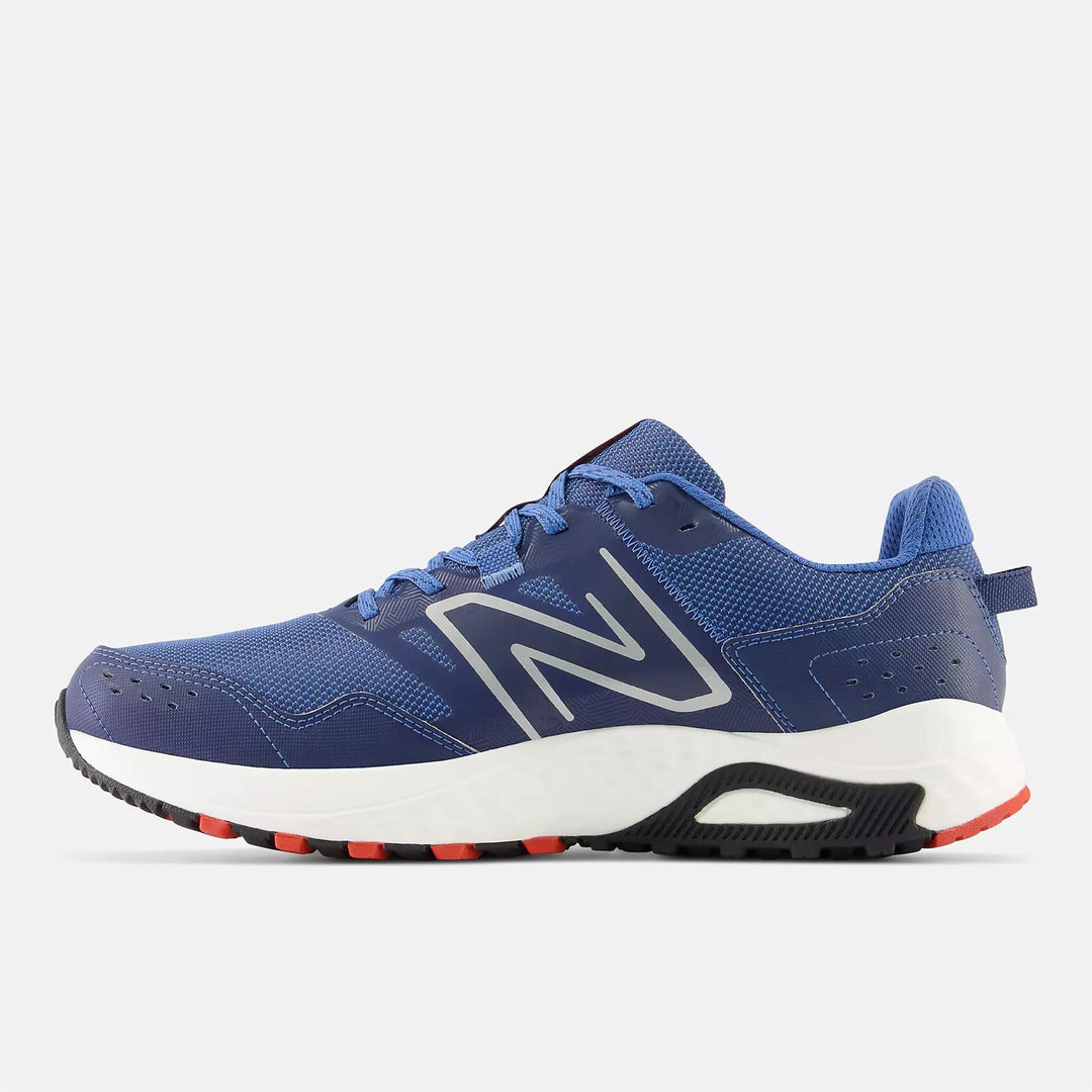 Mens Wide Fit New Balance MT410CM8 Running Trainers in Blue/White - Image 4