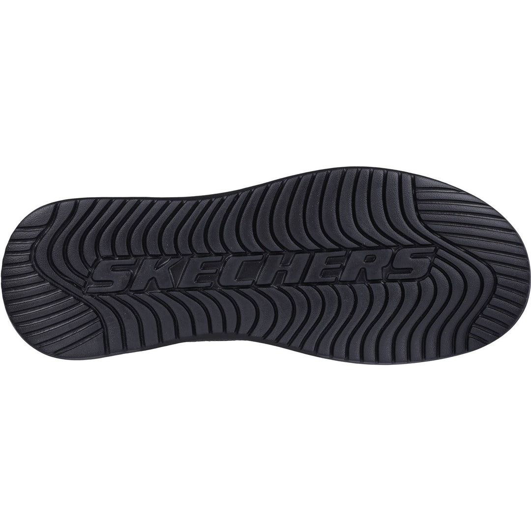 Men's Wide Fit Skechers 204875 Proven Aldeno Trainers in Black - Image 6