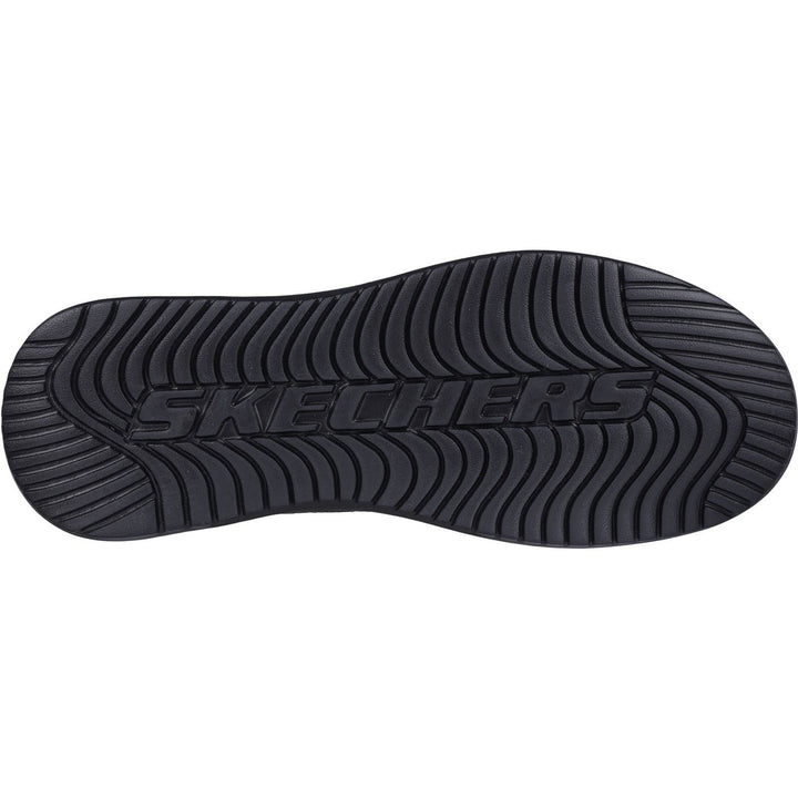 Men's Wide Fit Skechers 204875 Proven Aldeno Trainers in Black - Image 1
