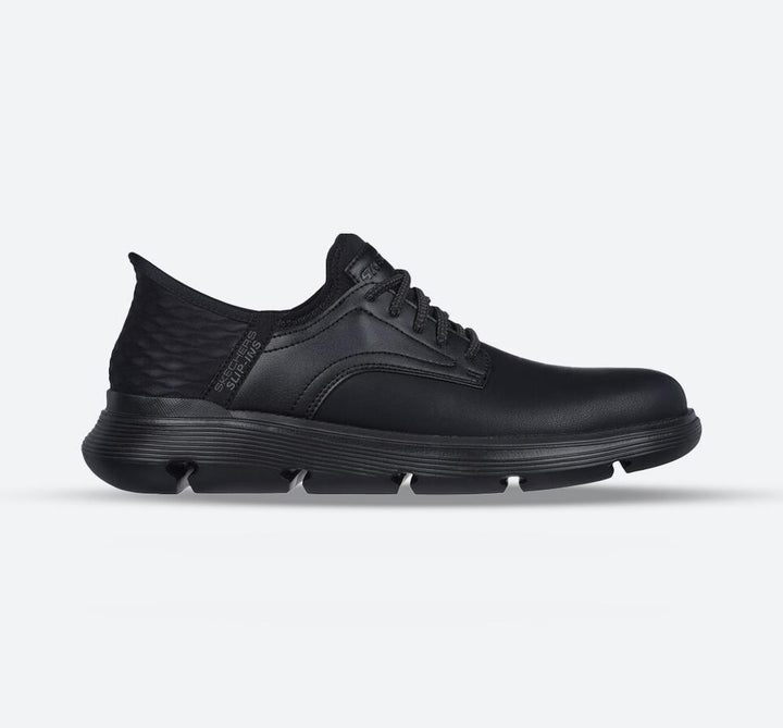 Men's Wide Fit Skechers Slip-ins 205046 Garza Gervin Trainers in Black - Image 1