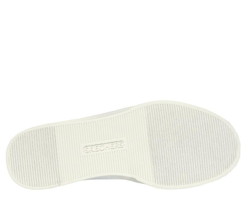 Women's Wide Fit Skechers 185016 Eden Lx Beaming Trainers in White/Black - Image 6