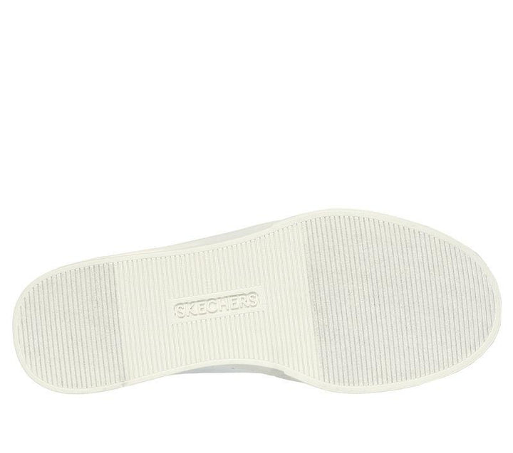 Women's Wide Fit Skechers 185016 Eden Lx Beaming Trainers in White/Black - Image 1