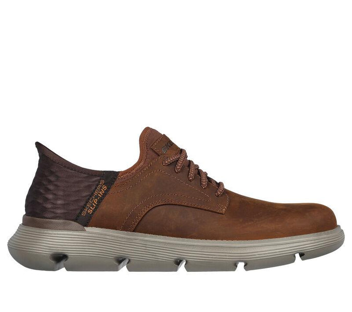 Men's Wide Fit Skechers 205046 Slip-ins Garza Gervin Trainers in Black - Image 1