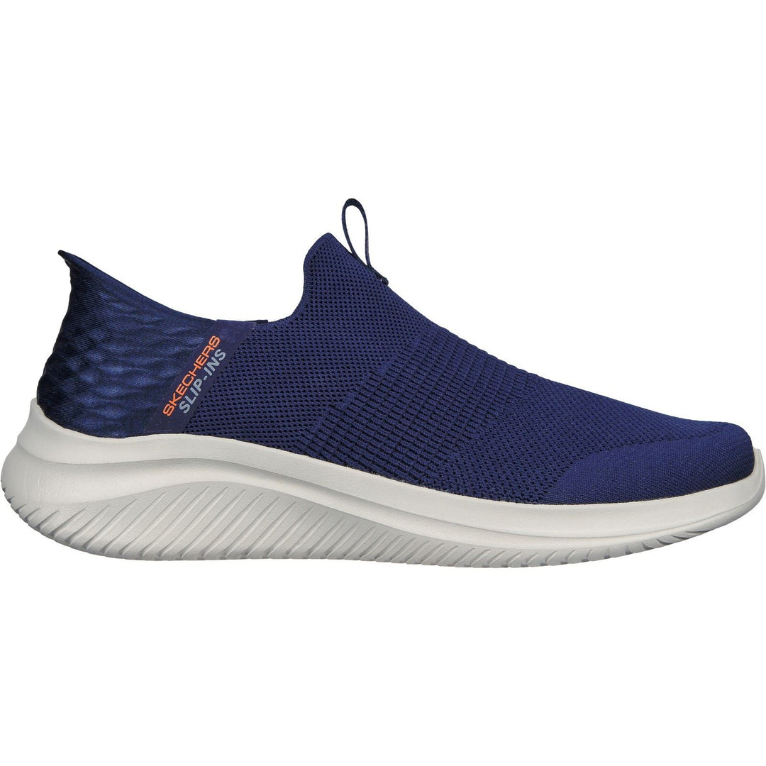 Men's Wide Fit Skechers 232450W Slip-ins Ultra Flex 3.0 Smooth Step Trainers - Navy in Navy - Image 2