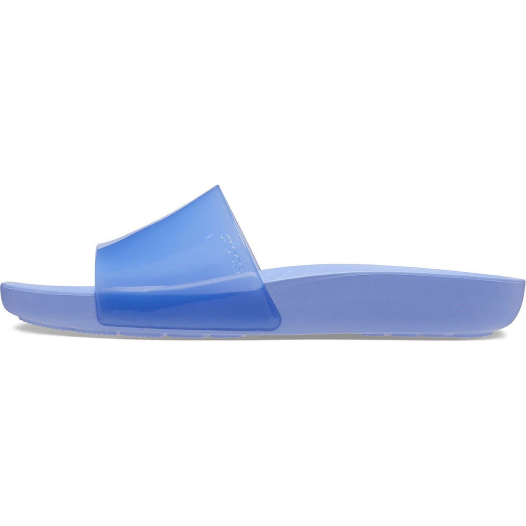 Women's Crocs 208538 Splash Gloss Slippers in Moon Jelly - Image 3
