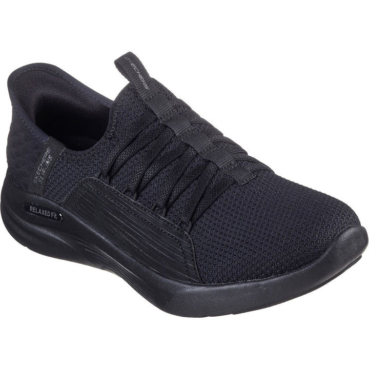 Women's Relaxed Fit Skechers 150353 Sport Ballet Chic Trainers in Black - Image 1