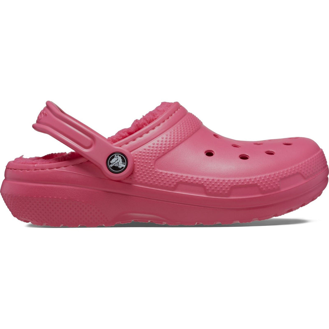 Women's Crocs 203591 Classic Lined Clog Sandals in Cassis - Image 8