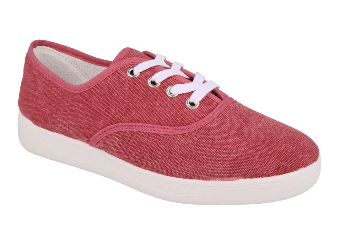 Womens Wide Fit DB Banff Shoes in Navy - Image 10