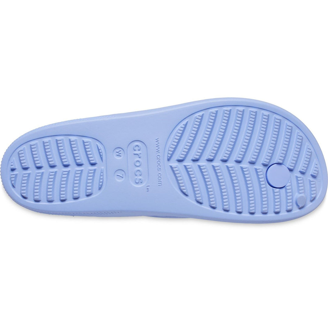 Women's Crocs 207714 Classic Platform Flip Flop in Bone - Image 25