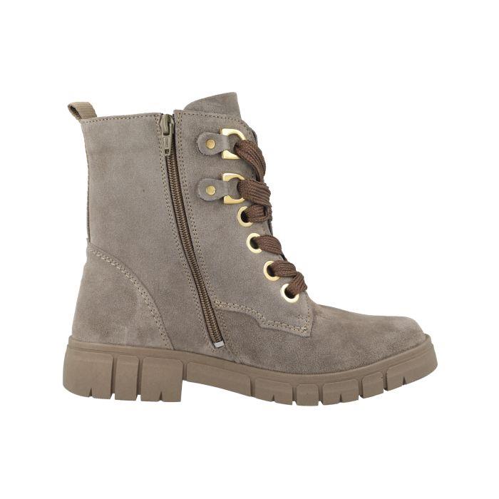 Women's Wide Fit DB Ampthill Water Resistant Boots in Black Leather - Image 12