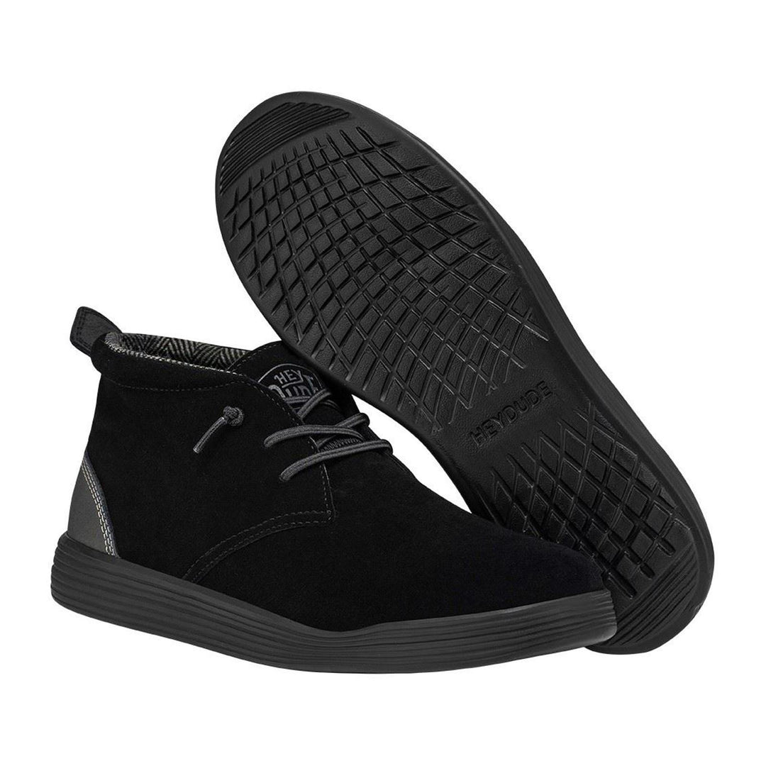 Men's Heydude 40605 Jo Slip On Boots - Jet Black in Jet Black - Image 6
