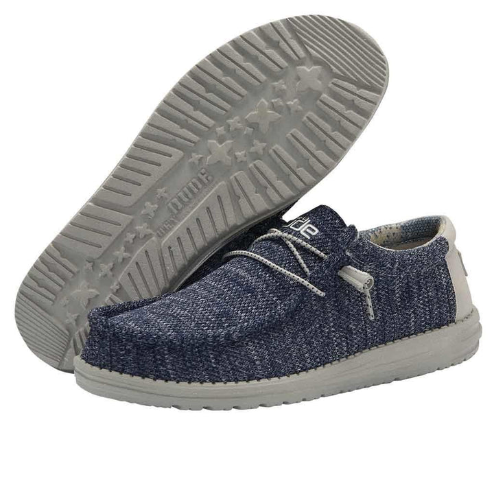 Men's Heydude Classic Wally Sox Shoes in Ice Grey - Image 1