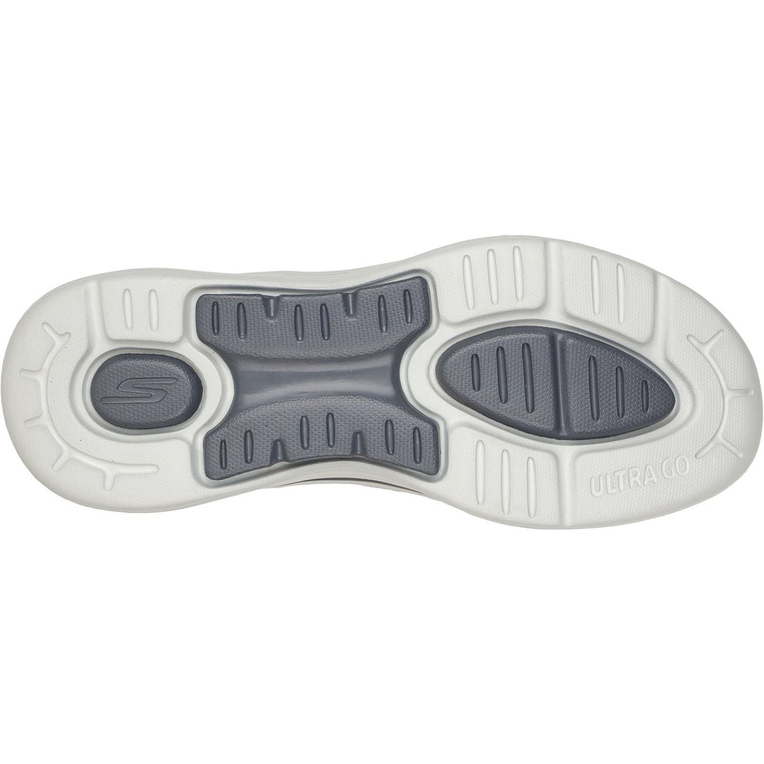 Women's Wide Fit Skechers 124863 Go Walk Arch Fit Clancy Trainers - Grey/Pink in Grey/Pink - Image 6
