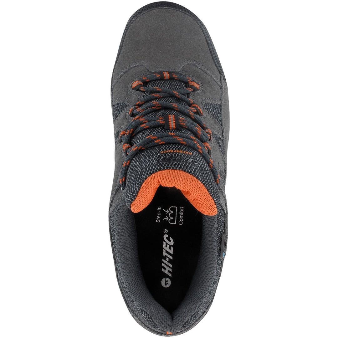 Men's Wide Fit Hi-Tec Bandera II Trainers in Charcoal/Graphite - Image 5