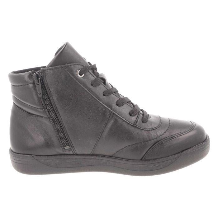 Women's Wide DB Fit Amber Ankle Zip Boots in Grey Suede - Image 1