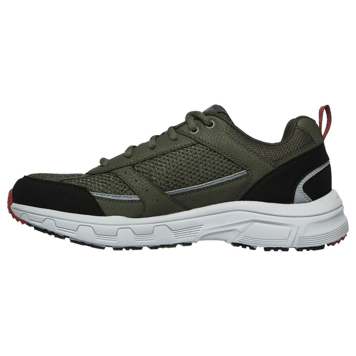 Men's Relaxed Fit Skechers 51898 Oak Canyon Verketta Trainers in Black - Image 1