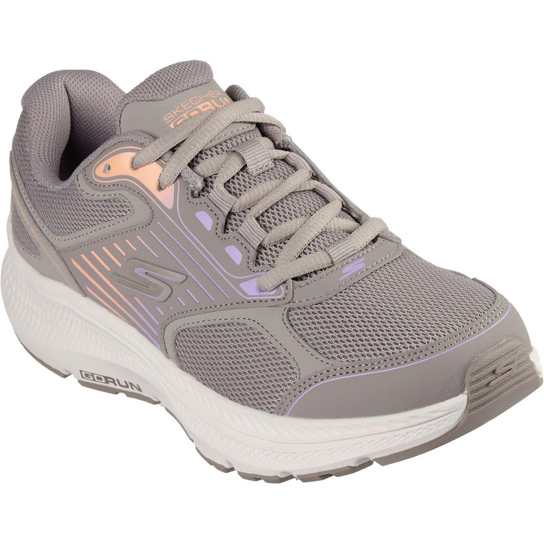 Women's Wide Fit Skechers 128606 Go Run Consistent 2.0 Advantage Trainers in Navy/Multi - Image 7