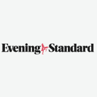Evening Standard logo indicating Wide Fit Shoes has been featured in the publication