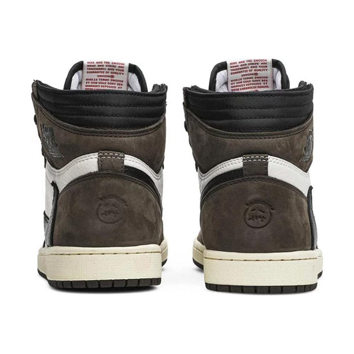 Men's Wide Fit Nike Jordan 1 Retro High Og Sp Boots in Mocha - Image 1
