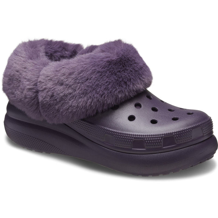 Women's Crocs 208446 Furever Crush Clog in Bone - Image 1
