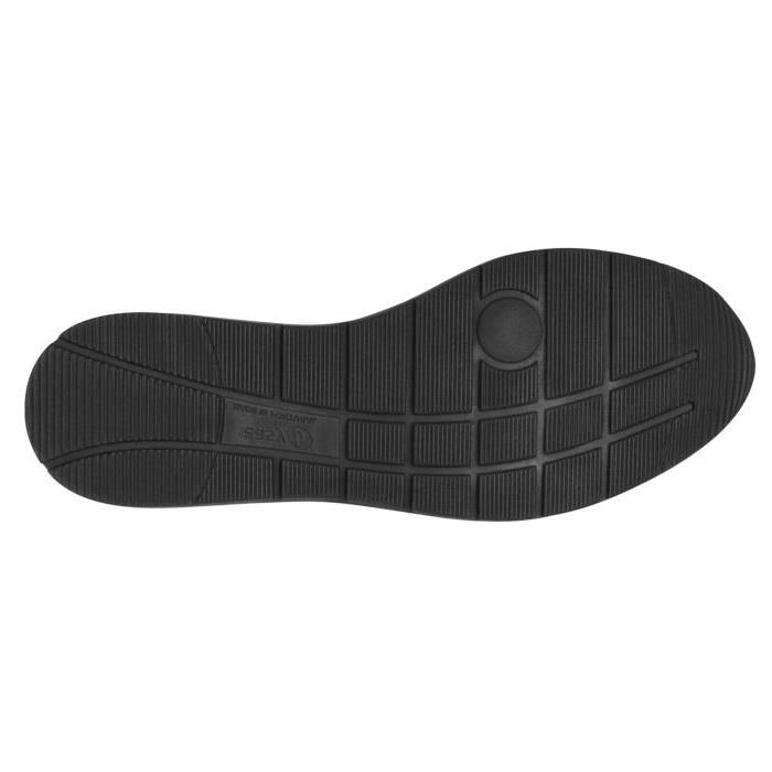 Women's Wide Fit DB Cumulus Trainers in Black Suede / Stretch / Patent - Image 1
