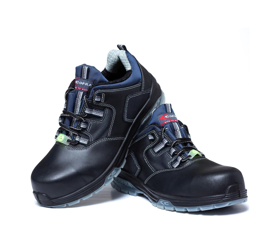 Mens Wide Fit Cofra RAP Safety Shoes in Black - Image 5