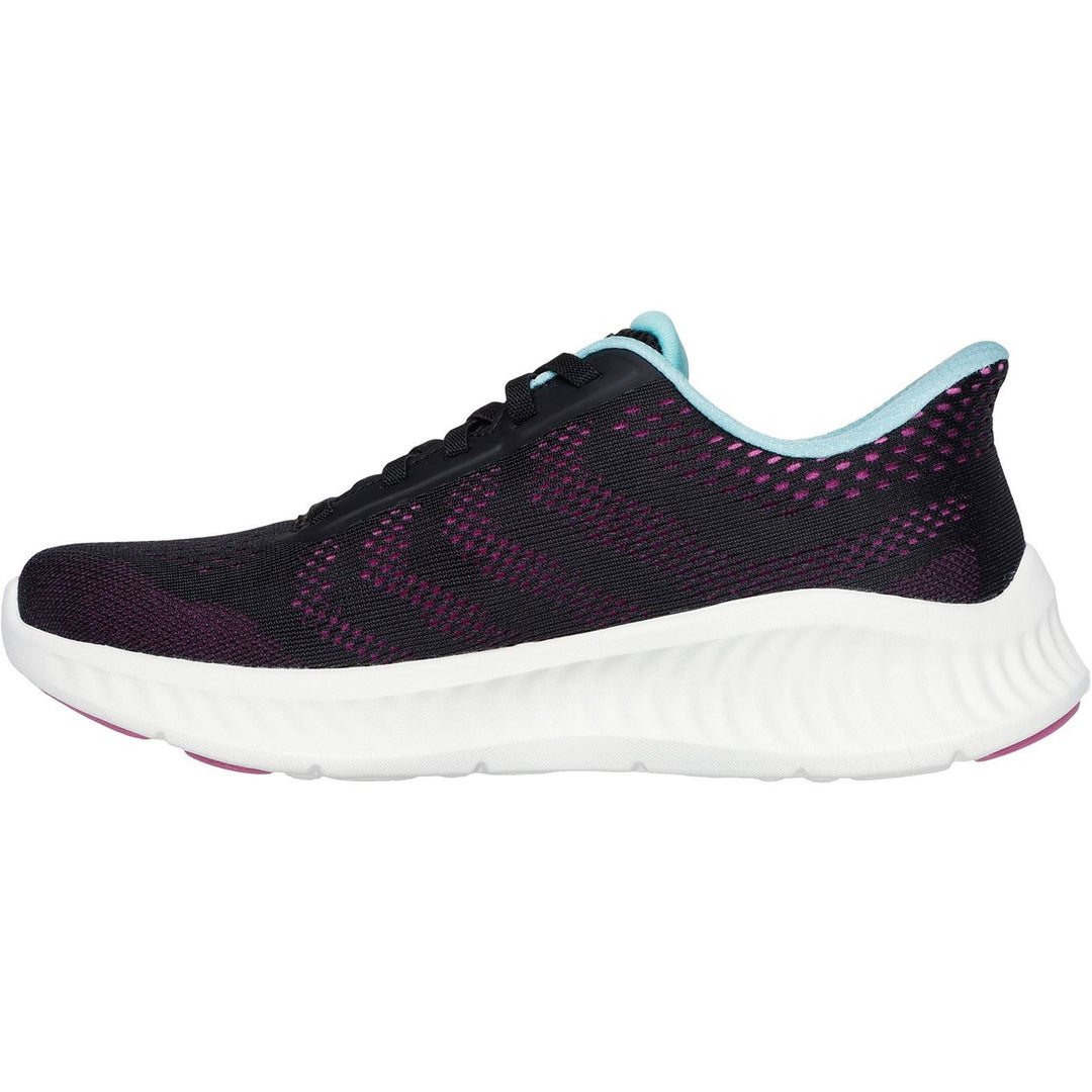 Women's Wide Fit Skechers 125643 Slip-ins Go Walk Now Khloe Trainers in Blue/Green - Image 9