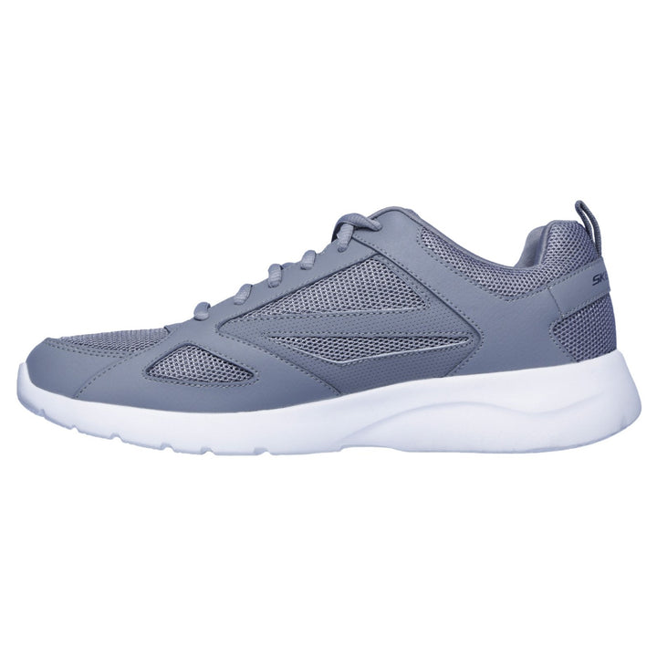 Men's Wide Fit Skechers 58363 Dynamight 2.0 Fallford Trainers in Black - Image 1