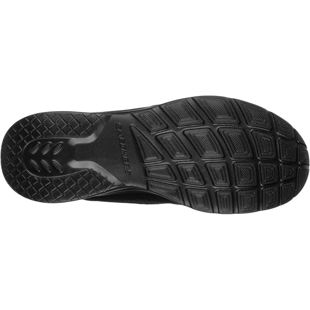 Men's Wide Fit Skechers 58363 Dynamight 2.0 Fallford Trainers in Black - Image 6