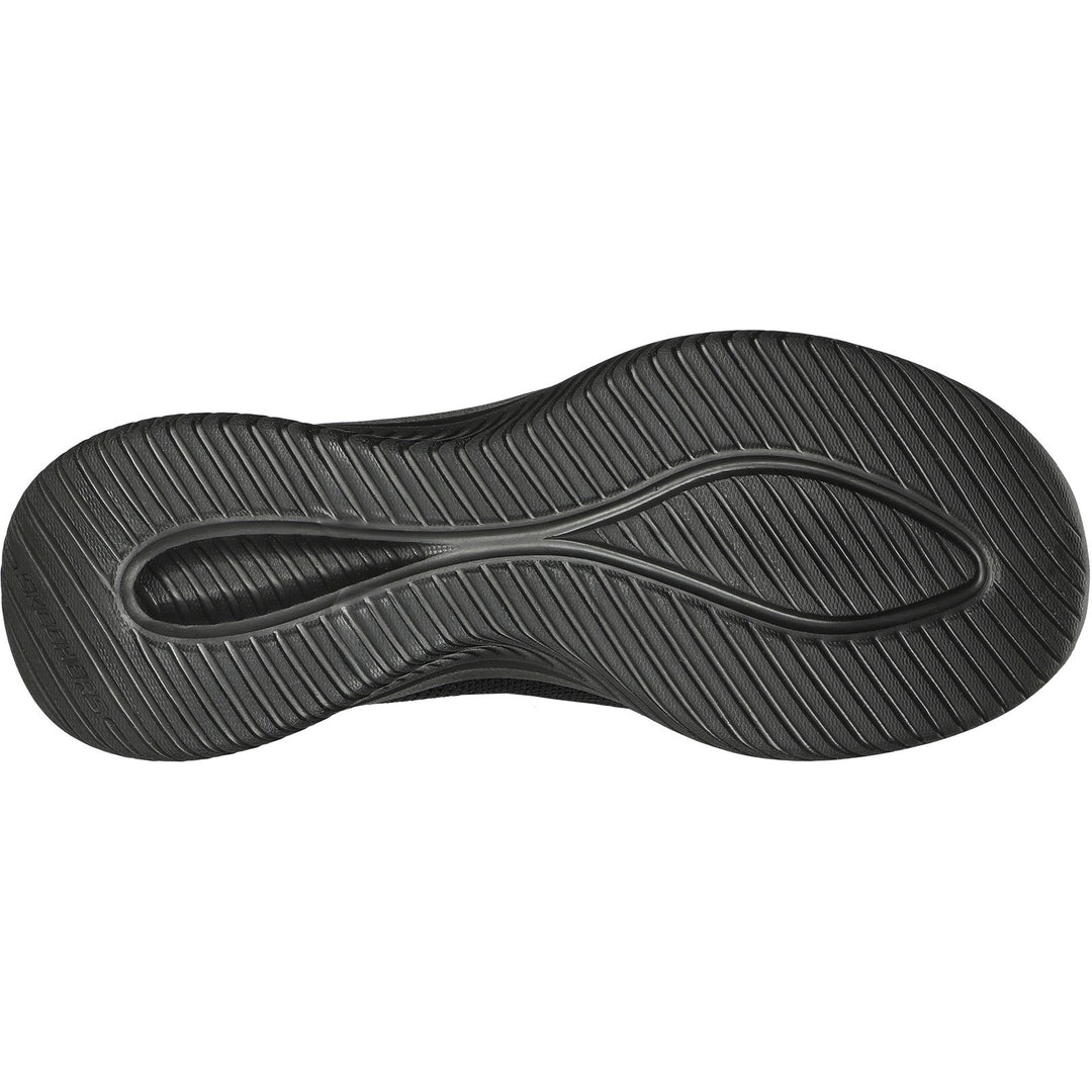 Women's Wide Fit Skechers Slip-ins 149710 Ultra Flex 3.0 Brilliant Path Trainers in Black - Image 6