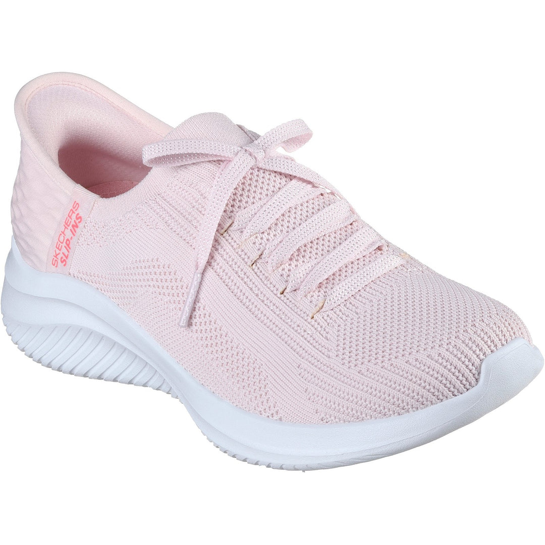Women's Wide Fit Skechers Slip-ins 149710 Ultra Flex Brilliant Path Trainers in Black - Image 24