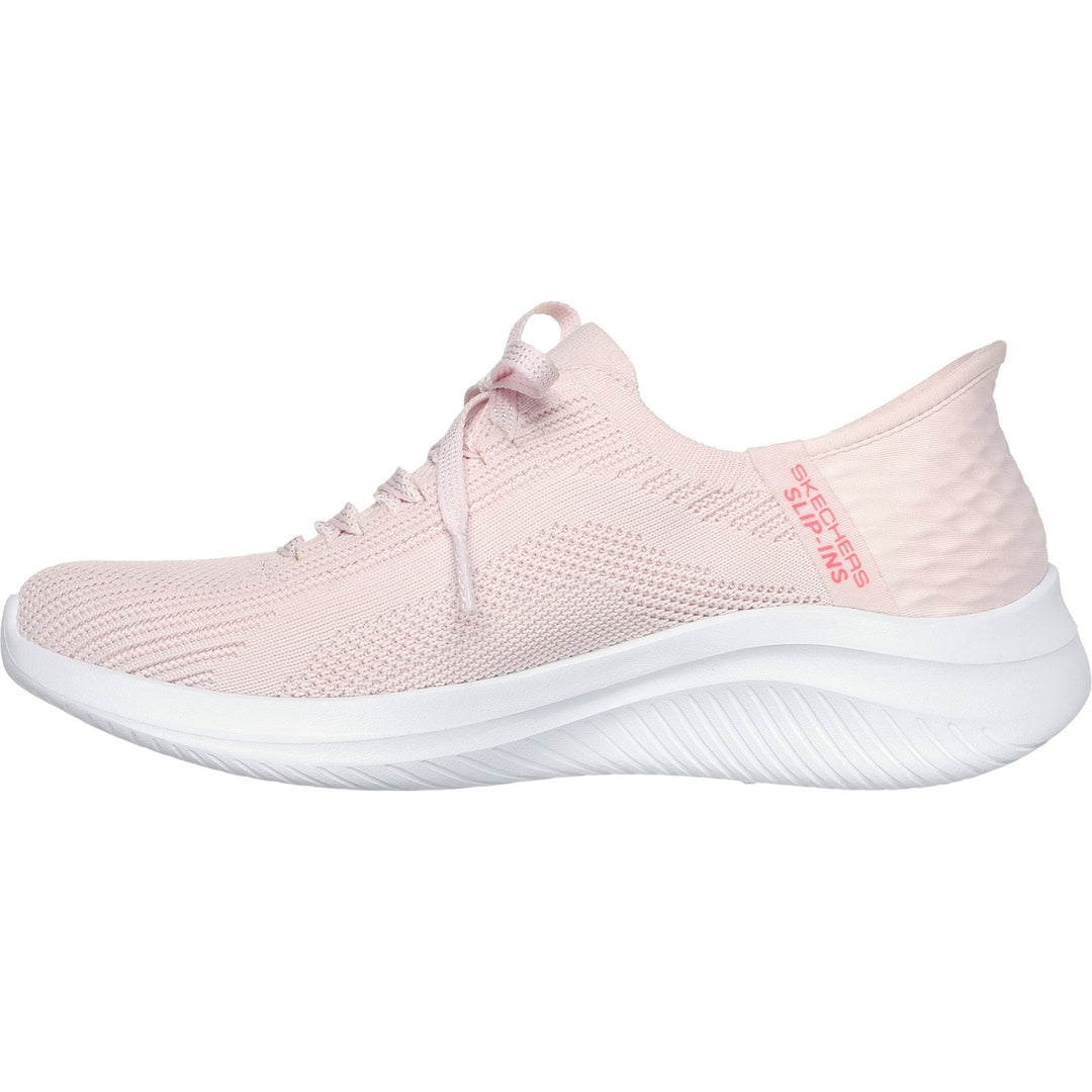 Women's Wide Fit Skechers Slip-ins 149710 Ultra Flex Brilliant Path Trainers in Black - Image 25