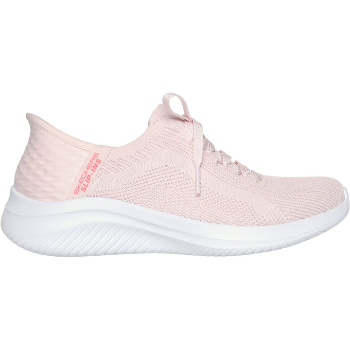 Women's Wide Fit Skechers Slip-ins 149710 Ultra Flex Brilliant Path Trainers in Black - Image 1