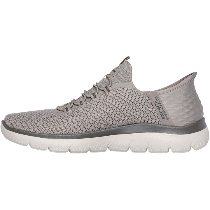 Men's Wide Fit Skechers Slip-ins 232457 Summits High Range Trainers in Taupe - Image 1